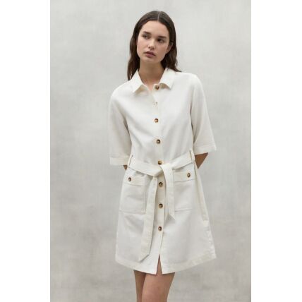 ECOALF MARMOLALF DRESS WOMAN Off White