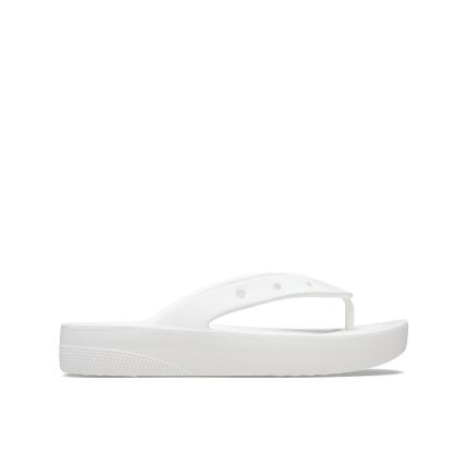 Crocs™ Classic Platform Flip Women's White