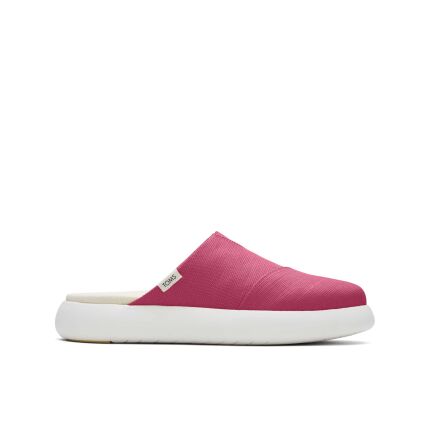 Шльопанці TOMS Heritage Canvas Women's Mallow Mule Sneaker Raspberry