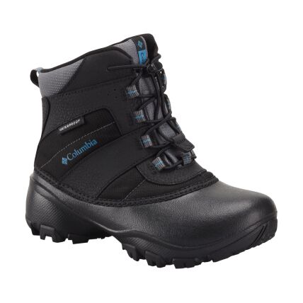 Columbia Childrens Rore Tow III Waterproof Black/Dark Compass