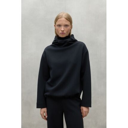 ECOALF CANCUNALF SWEATSHIRT WOMAN Black