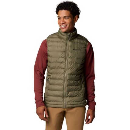 Columbia POWDER LITE II VEST MEN'S Stone Green