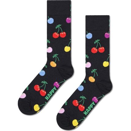 Happy Socks Cherry Sock Black