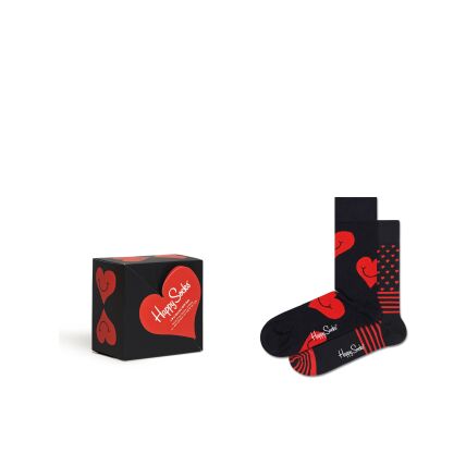 Happy Socks 2-PACK I LOVE U SOCKS GIFT SET Multi-9300