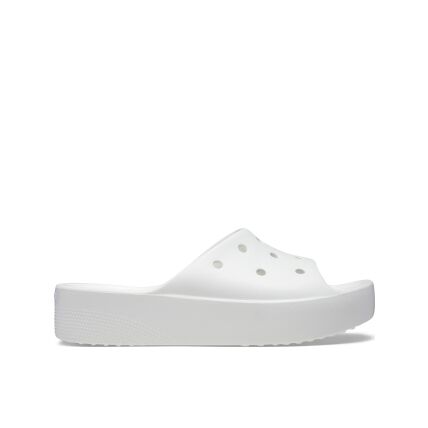 Crocs™ Classic Platform Slide White