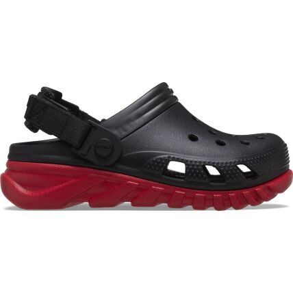 Crocs™ Duet Max II Clog 208776 Black/Varsity Red