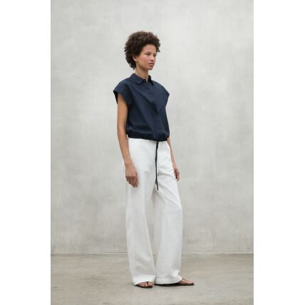 ECOALF VALLSALF PANTS WOMAN White