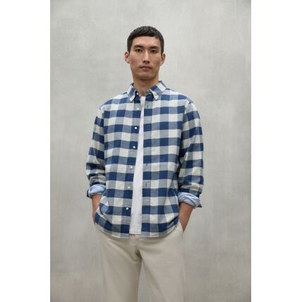ECOALF Gastonalf Shirt Man Ice/ Blue