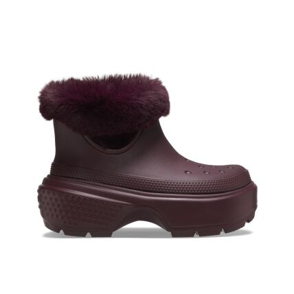 Crocs™ Stomp Lined Boot Dark Cherry