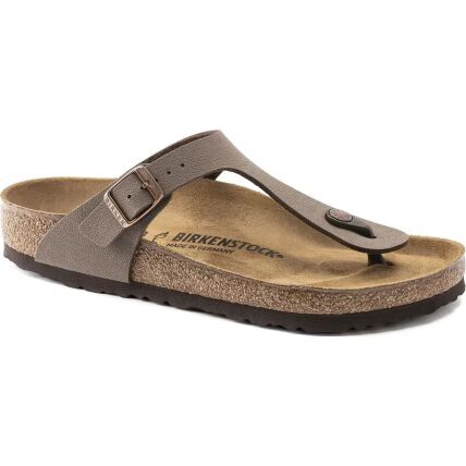 Birkenstock Gizeh Birko-Flor Nubuck Nubuck Mocha
