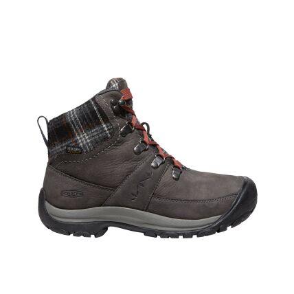 Keen Kaci Iii Winter Mid Wp Women's 1026719 Magnet/Black Plaid