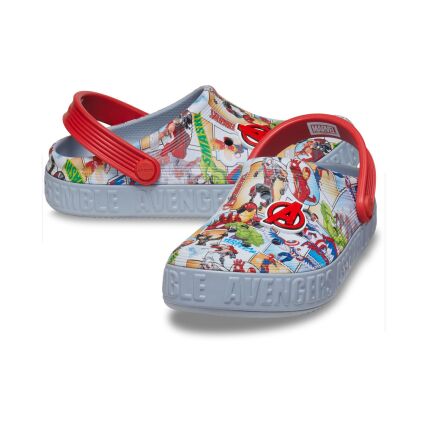 Crocs™ Avengers Off Court Clog Kid's Blue Grey