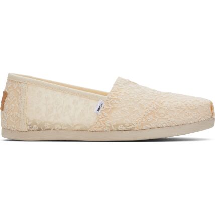 TOMS Posy Lace Women Alpargata Natural
