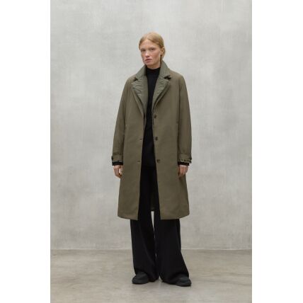 ECOALF ALBERTALF JACKET WOMAN Dark Khaki
