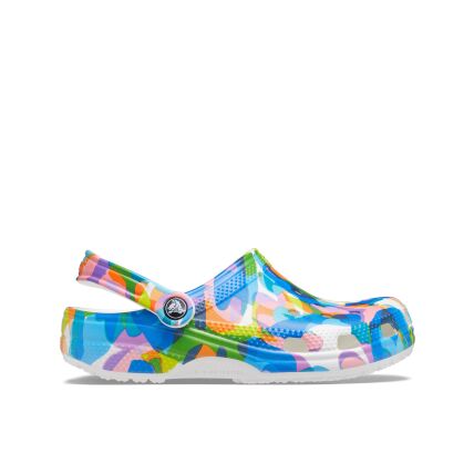 Crocs™ Classic Bubble Block Clog White/Multi