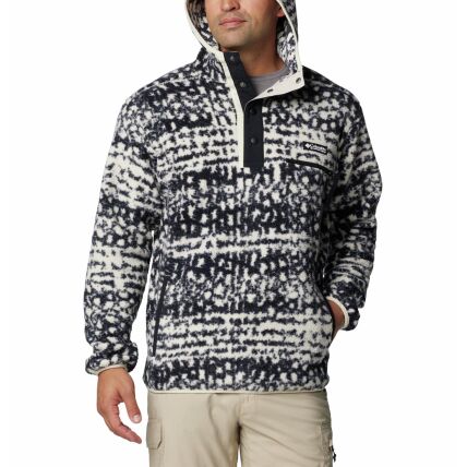 Columbia HELVETIA II PRINTED HOODIE 2090881 Black Stippled Stripe