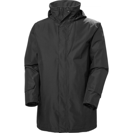 HELLY HANSEN Dubliner Insulated Long Jacket Men's Black