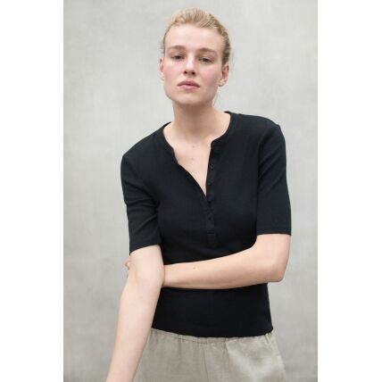 ECOALF GAVIERALF T-SHIRT WOMAN Black