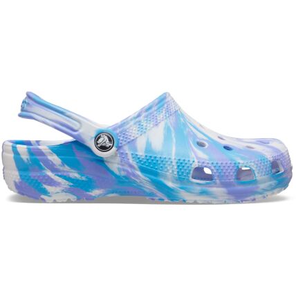 Crocs™ Classic Marbled Clog White/Oxygen