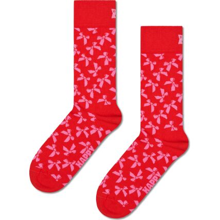Happy Socks Bow Red