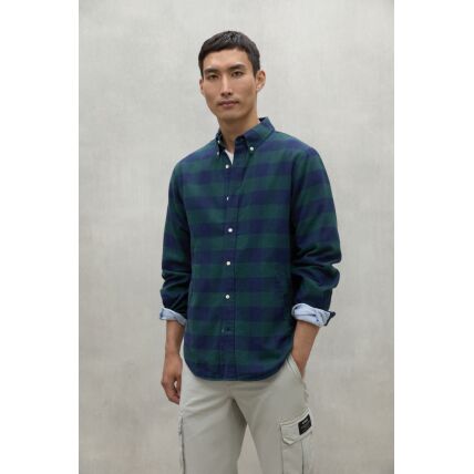 ECOALF Gastonalf Shirt Man Woodland Green/ Deep Navy
