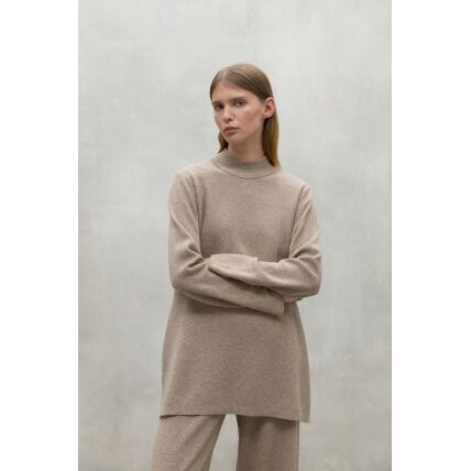 ECOALF PALNAALF KNIT WOMAN Dark Sand Melange