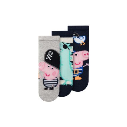 Name It PEPPAPIG 3-PACK SOCK Dark Sapphire