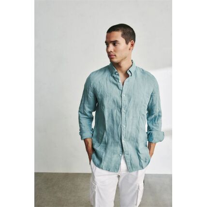 ECOALF Malibualf Shirt Man Aqua Green