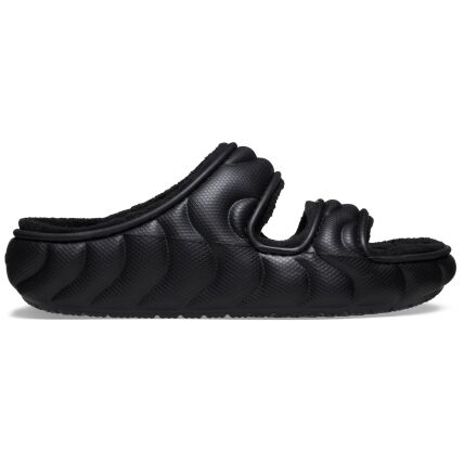 Crocs™ CLASSIC COZZZY OVERPUFF SANDAL Black