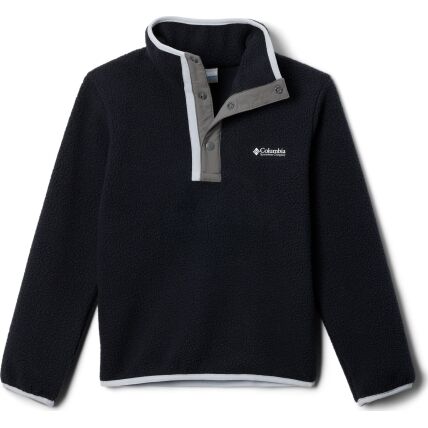 Columbia HELVETIA II HALF SNAP FLEECE Black/ City Grey