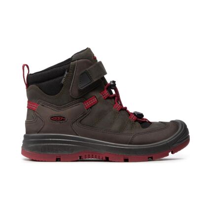 Keen Redwood Mid Wp 1023885 Steel Grey/Red Dahlia