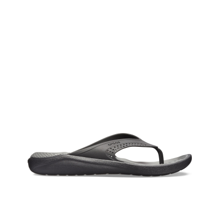 Crocs™ LiteRide Flip Black/Slate Grey