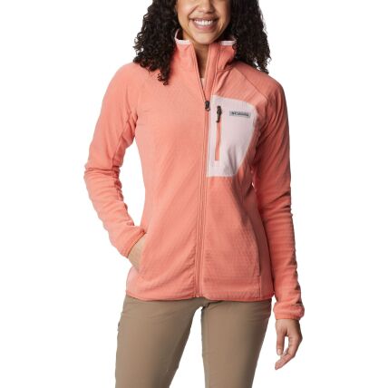 Columbia Outdoor Tracks Full Zip Women's Faded Peach, Du