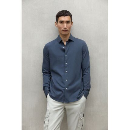 ECOALF GAELALF SHIRT MAN Steel Blue
